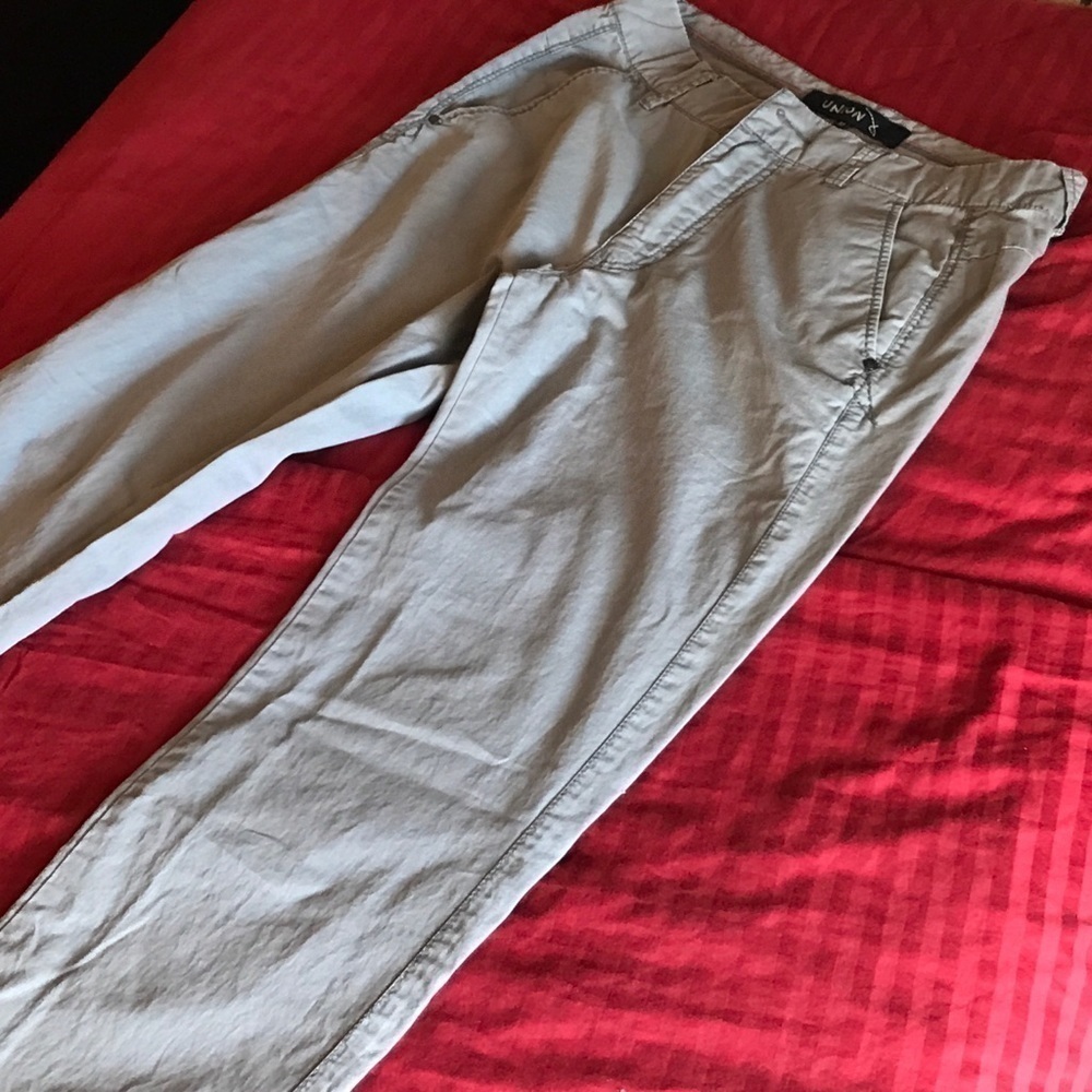 Union gray chino pant